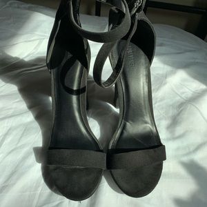 Black heels